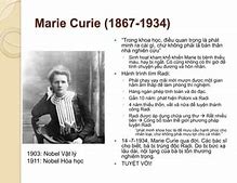 Marie Curie Phát Minh Ra Cái Gì